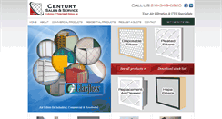 Desktop Screenshot of centurysalesservice.com